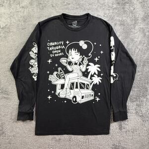 Cybercity Taqueria Graphic Tee Anime Shirt Future Fantasy Delight M Slim